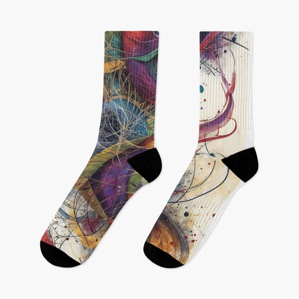 Item preview, Colorful Abstract Fish Form designed and sold by DavidePoggio.