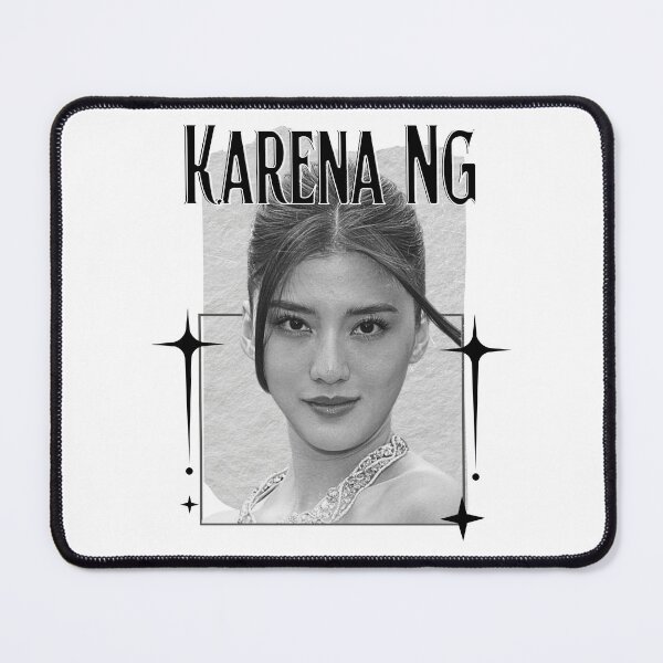 Item preview, Karena Ng – Ng Kaning (吳千語) Chinese Actress Art Chinese Celebrity IllustrationScrapbook Collage Cozy Y2K Vintage Design designed and sold by HELL0WBELLO.