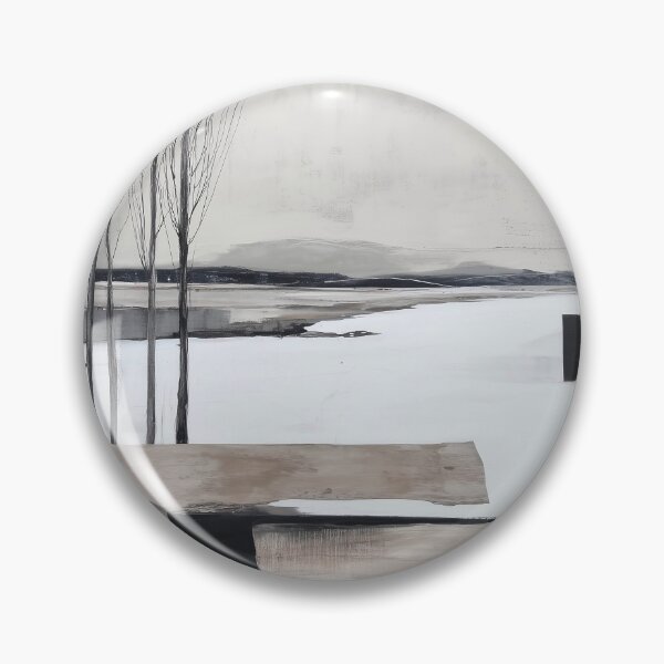 Item preview, Winter Minimalist Landscape designed and sold by lautir.