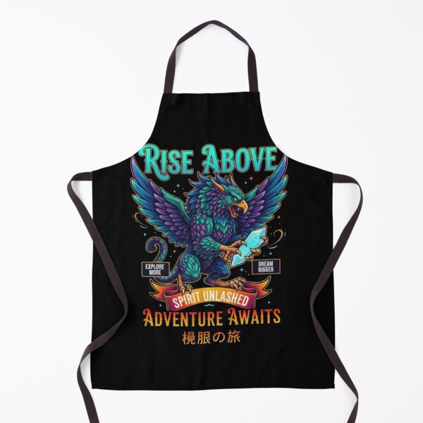 Item preview, Rise Above – Griffin Spirit Unleashed Fantasy Adventure Art designed and sold by Dogandesighn.