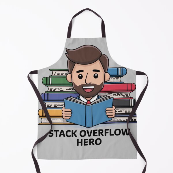 Item preview, Stack Overflow Hero — Funny Programmer Superhero IT Design designed and sold by HappySproutArt.