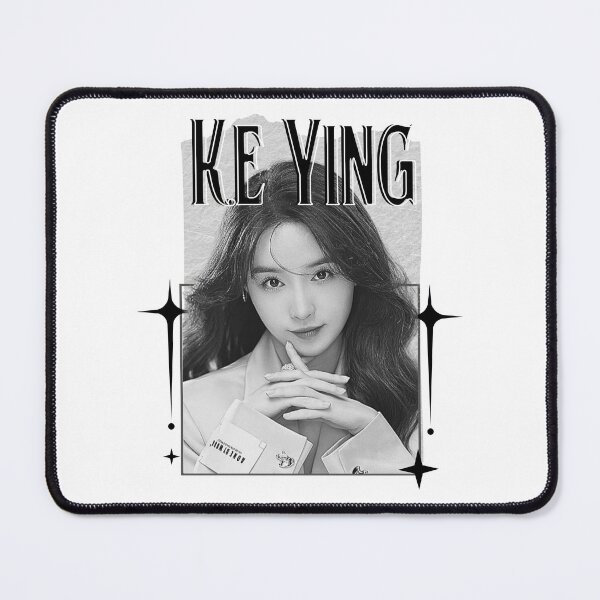 Item preview, Ke Ying (柯颖) Chinese Actress Art Chinese Celebrity IllustrationScrapbook Collage Cozy Y2K Vintage Design designed and sold by HELL0WBELLO.