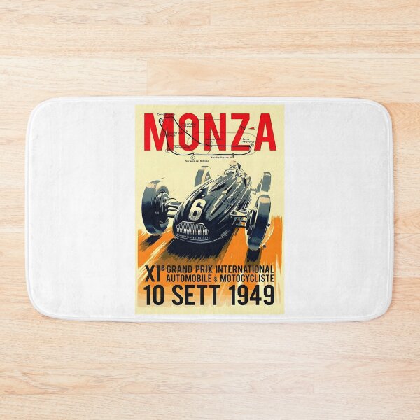Item preview, 1949 Italian Grand Prix (Monza) Vintage Racing Poster designed and sold by CharlieDesings.