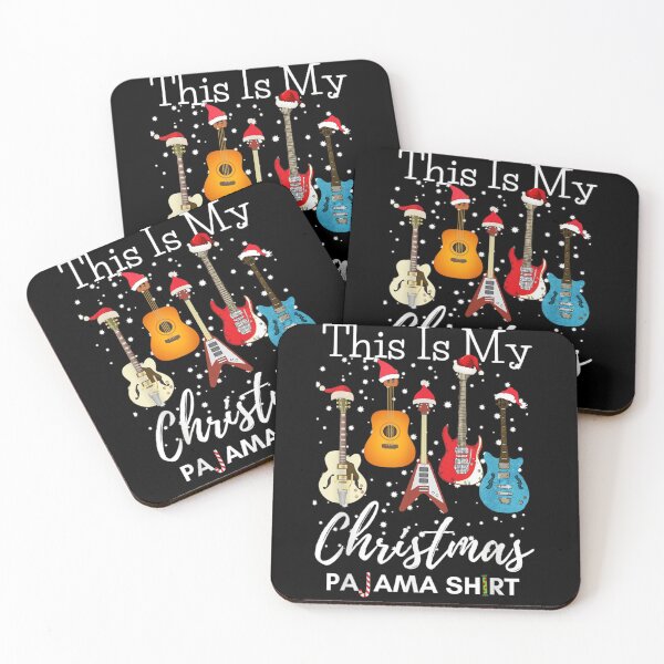 Item preview, This Is My Christmas Pajama Shirt With Guitars Holiday Music Lover designed and sold by GenioFin.