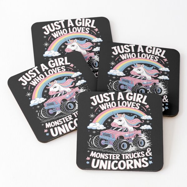 Item preview, Just a Girl Who Loves and Unicorns Girls  designed and sold by CombatTask.
