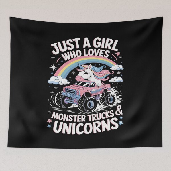 Item preview, Just a Girl Who Loves and Unicorns Girls  designed and sold by CombatTask.