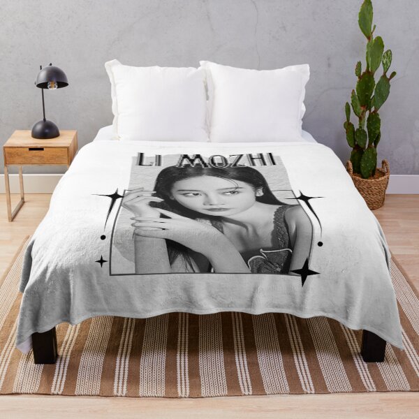Item preview, Li Mozhi (李墨之) Chinese Actress Art Chinese Celebrity IllustrationScrapbook Collage Cozy Y2K Vintage Design designed and sold by HELL0WBELLO.