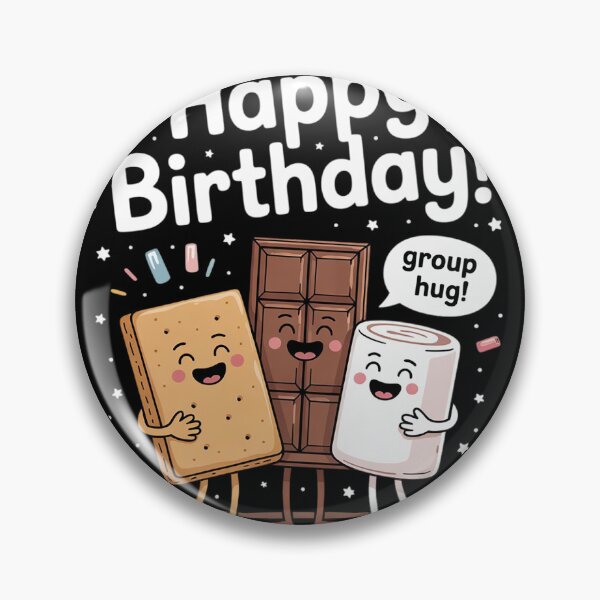 Item preview, Group Hug S’mores Funny Camping Marshmallow Chocolate Snack  designed and sold by NailMolisa.