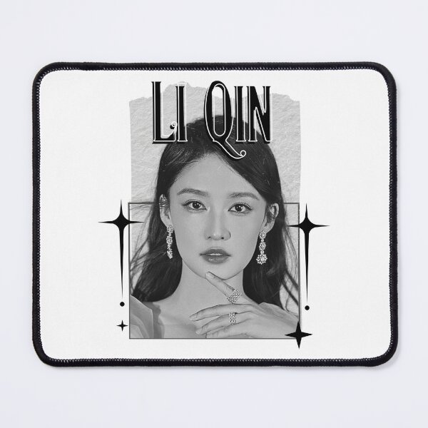 Item preview, Li Qin (李沁) Chinese Actress Art Chinese Celebrity IllustrationScrapbook Collage Cozy Y2K Vintage Design designed and sold by HELL0WBELLO.