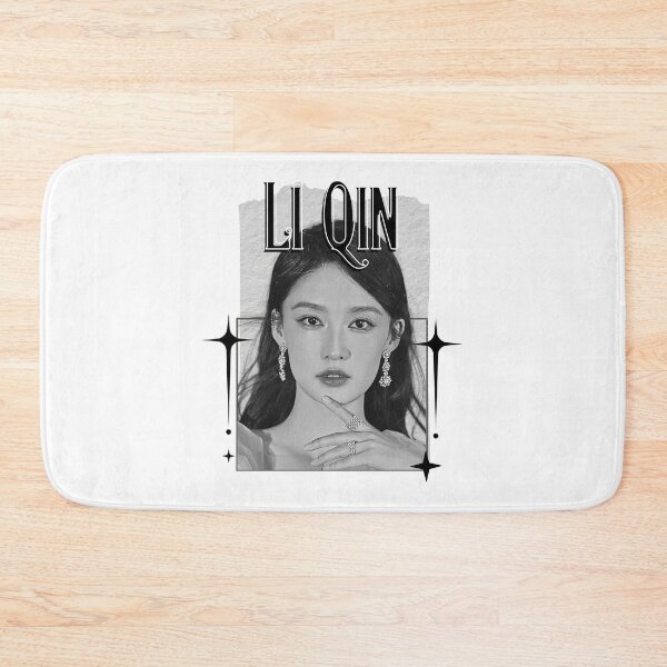 Item preview, Li Qin (李沁) Chinese Actress Art Chinese Celebrity IllustrationScrapbook Collage Cozy Y2K Vintage Design designed and sold by HELL0WBELLO.