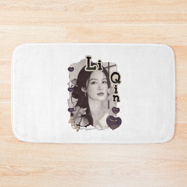 Item preview, Li Qin (李沁) Chinese Actress Art Chinese Celebrity Illustration Scrapbook Collage Cozy Y2K Vintage Design designed and sold by HELL0WBELLO.