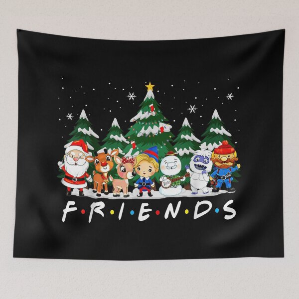 Item preview, Funny Christmas Characters Friends TV Show Parody Holiday Design designed and sold by GenioFin.