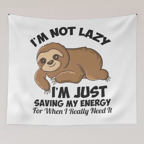 Item preview, I’m not lazy! designed and sold by CreativeM2012.