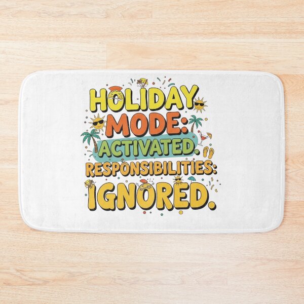 Item preview, Holiday Mode: Activated. Responsibilities: Ignored. designed and sold by FitEnvy.