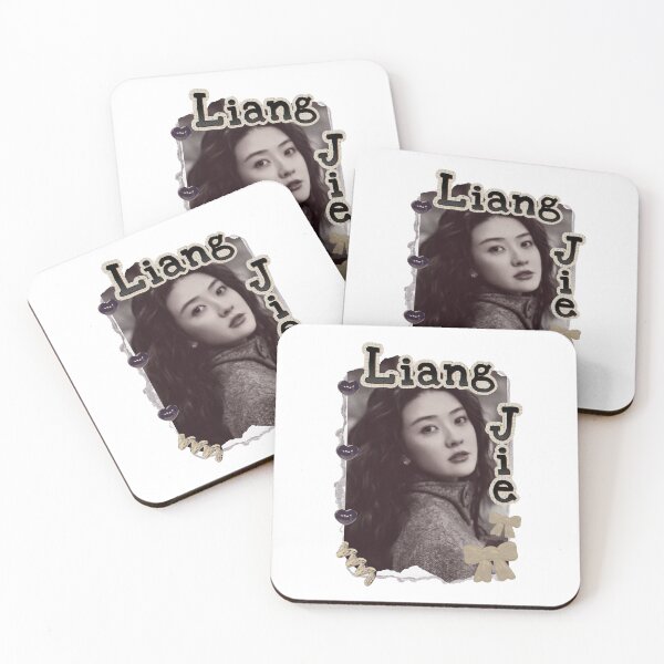 Item preview, Liang Jie (梁洁)Chinese Actress Art Chinese Celebrity Illustration Scrapbook Collage Cozy Y2K Vintage Design designed and sold by HELL0WBELLO.