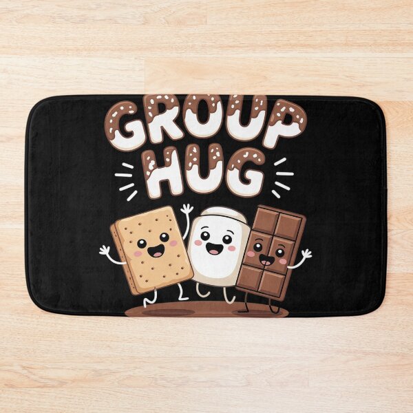 Item preview, Group Hug Smore Funny Camping Chocolate Marshmallow  designed and sold by NailMolisa.