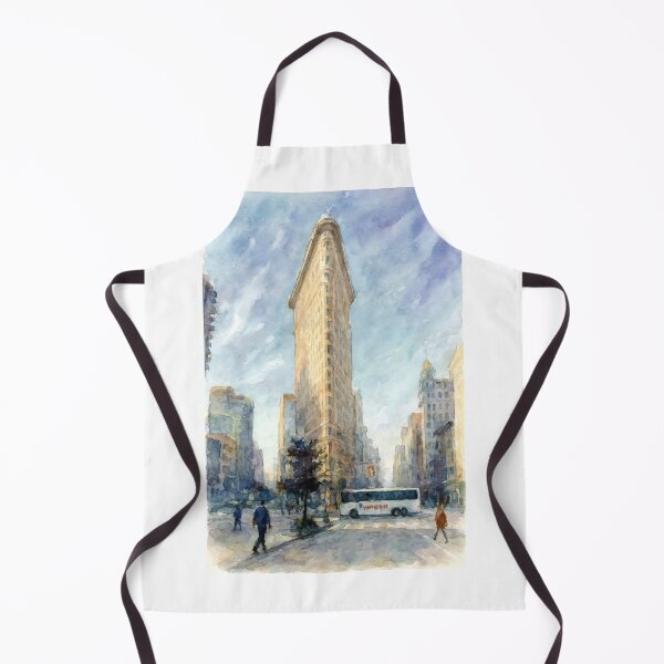 Item preview, Flatiron Building NYC Watercolor designed and sold by caracatita75.