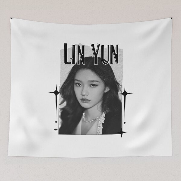 Item preview, Lin Yun (林允) Chinese Actress Art Chinese Celebrity IllustrationScrapbook Collage Cozy Y2K Vintage Design designed and sold by HELL0WBELLO.