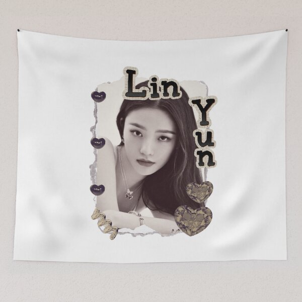 Item preview, Lin Yun (林允) Chinese Actress Art Chinese Celebrity Illustration Scrapbook Collage Cozy Y2K Vintage Design designed and sold by HELL0WBELLO.