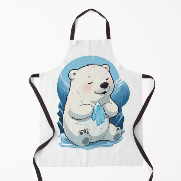 Item preview, Sweet Polar Bear Cub with Ice Crystal designed and sold by Toonfriends.