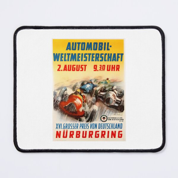 Item preview, 1939 German Grand Prix (Nürburgring) Racing Poster designed and sold by CharlieDesings.