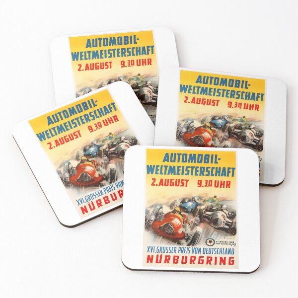 Item preview, 1939 German Grand Prix (Nürburgring) Racing Poster designed and sold by CharlieDesings.