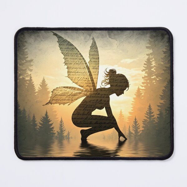 Item preview, Calligraphy Fairy, Ai Generated Art  designed and sold by ACC .