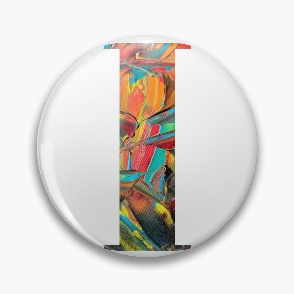 Item preview, Colorful Abstract Letter I T-Shirt Art designed and sold by CoolGTees.
