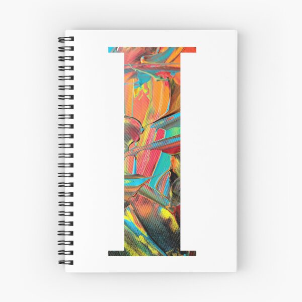 Item preview, Colorful Abstract Letter I T-Shirt Art designed and sold by CoolGTees.