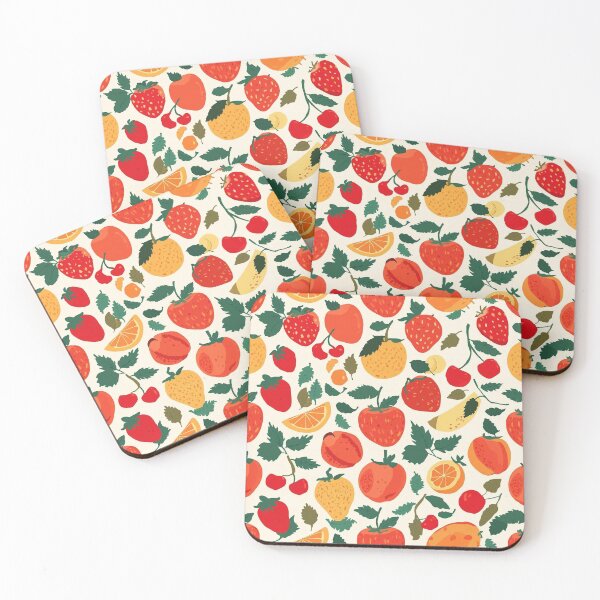 Item preview, Colorful Tropical Fruit Pattern | Summer Vibes Seamless Design designed and sold by KiValuate.