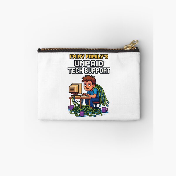 Item preview, I'm My Family's Unpaid Tech Support Funny Computer Engineer designed and sold by DesignsByAnett.