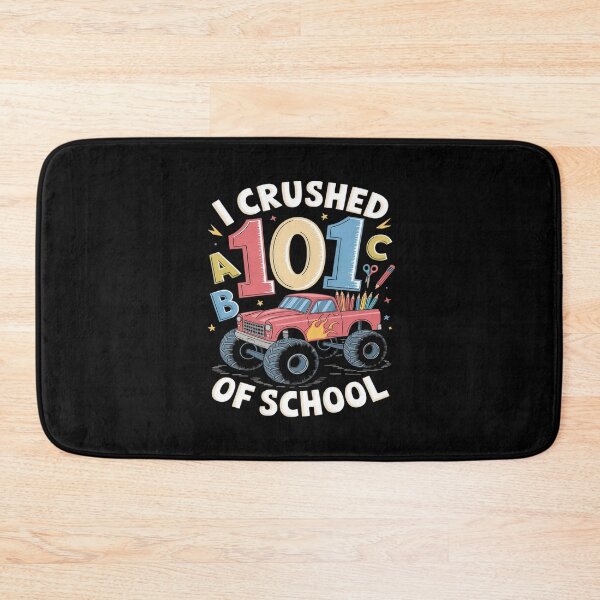 Item preview, Kids I crushed 101 Days Of School For Boy Monster Truck 101th Day  designed and sold by MythWoot.