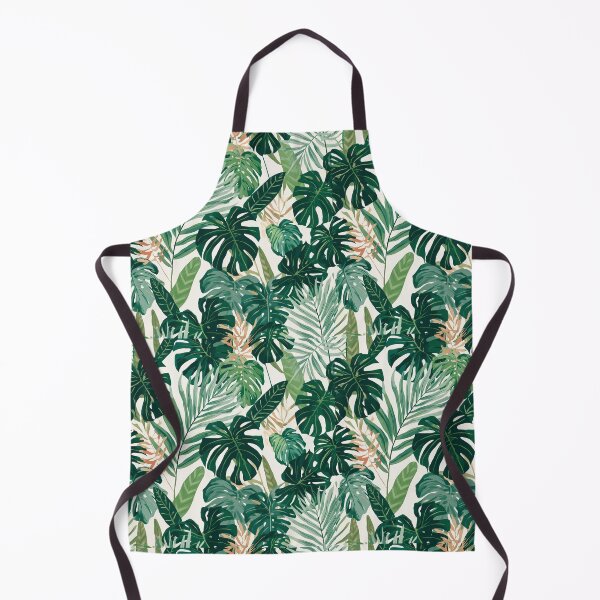 Item preview, Green Tropical Foliage Pattern | Large Leaf Seamless Design designed and sold by KiValuate.