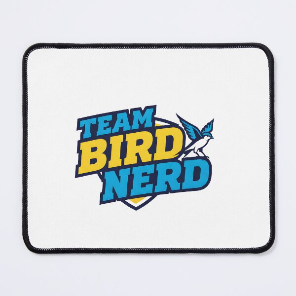 Item preview, Team Bird Nerd Sports Logo – Birdwatcher Badge T-Shirt & Sticker designed and sold by NatureNookTees.