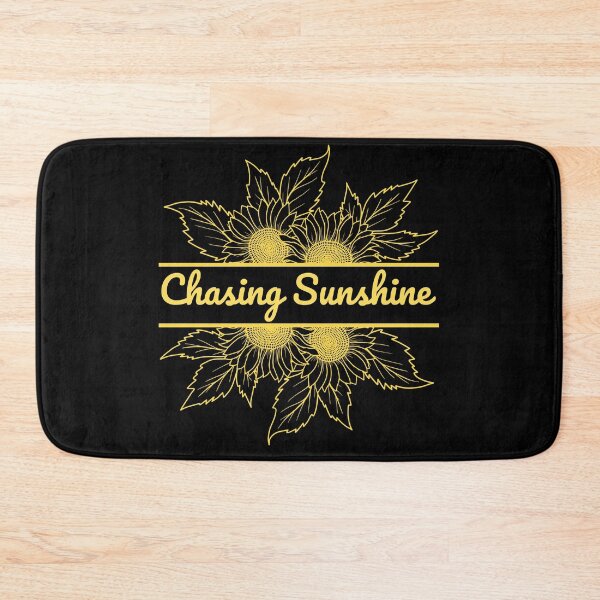 Item preview, Chasing  Sunshine -Minimalist Sunflower Line Art,Golden Floral Sketch designed and sold by Anyshca.