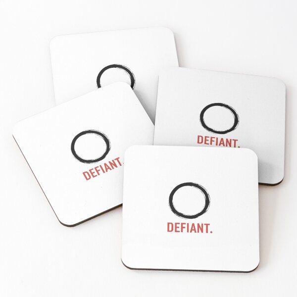 Item preview, Defiant Brush Stroke Circle Minimalist Text designed and sold by Студия SRV.