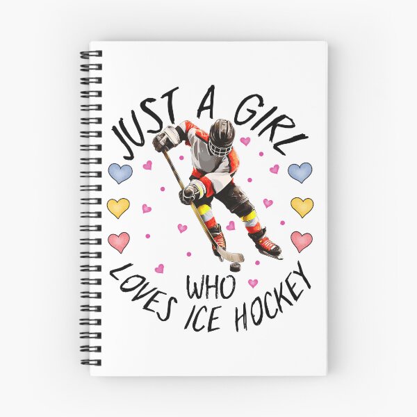 Item preview, Just a girl who loves ice hockey , cool design designed and sold by MoSaid.