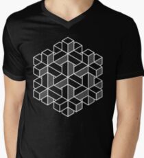 Impossible Shapes: Hexagon Men's V-Neck T-Shirt