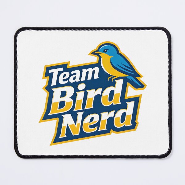 Item preview,  Bird Nerd Squad Sports Logo – Birdwatching Team Badge Sticker & T-Shirt designed and sold by NatureNookTees.