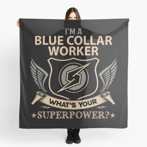 Item preview, Blue Collar Worker designed and sold by aqnkkalw83.