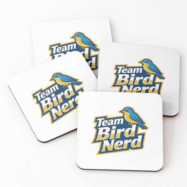 Item preview,  Bird Nerd Squad Sports Logo – Birdwatching Team Badge Sticker & T-Shirt designed and sold by NatureNookTees.