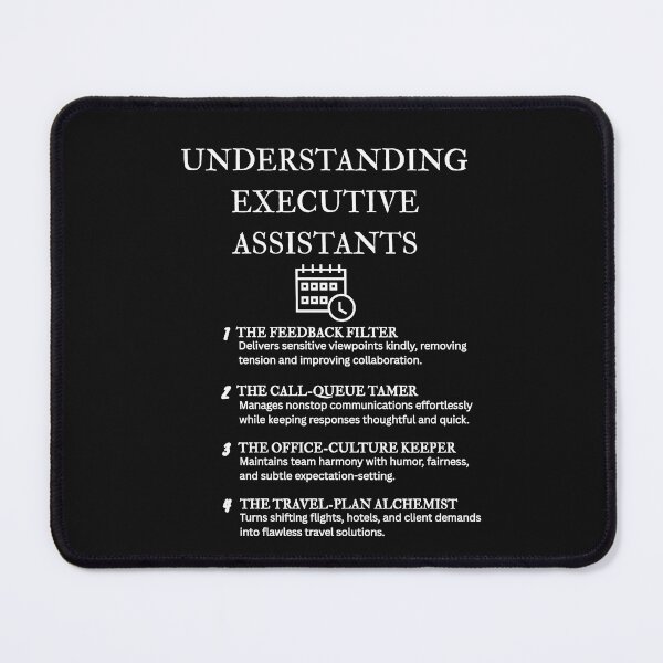 Item preview, Hilarious Executive Assistant Designs for Gifting – Black designed and sold by PsyFlow35.