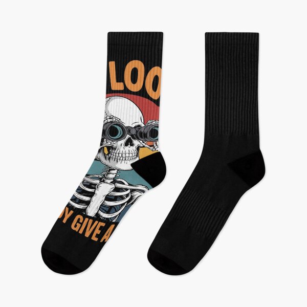 Item preview, Skeleton Oh Look Nobody Gives A Shit  designed and sold by PowAcademy.