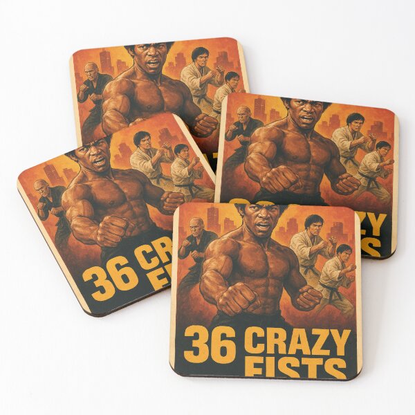 Item preview, 36 crazy fists, film designed and sold by Mauswohn.