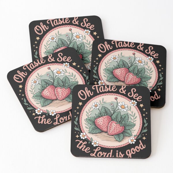 Item preview, Strawberry Oh Taste And See That The Lord Is Good  designed and sold by KotexTemu.