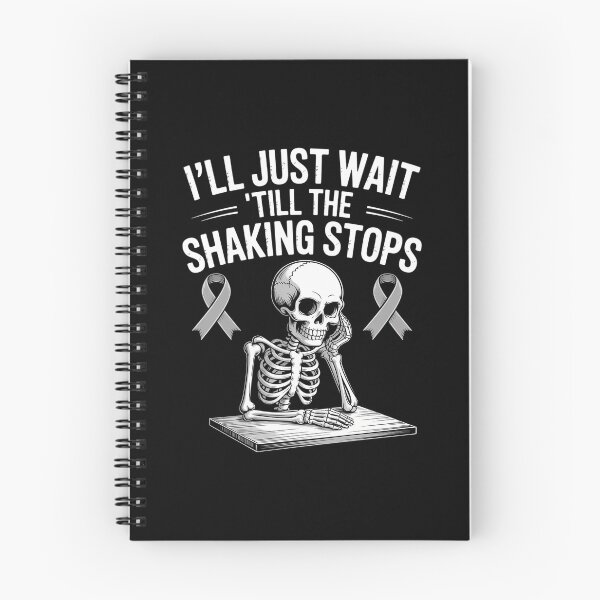 Item preview, Funny Skull parkinsons disease awareness designed and sold by cosmicncozyS.