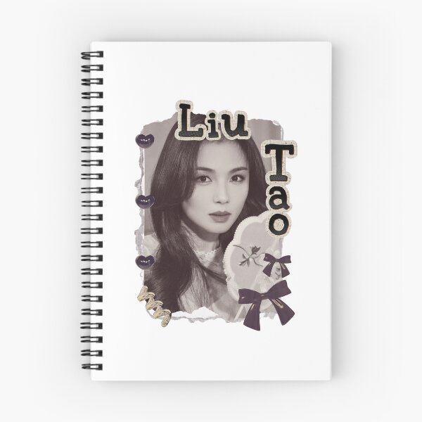 Item preview, Liu Tao (刘涛) Chinese Actress Art Chinese Celebrity Illustration Scrapbook Collage Cozy Y2K Vintage Design designed and sold by HELL0WBELLO.