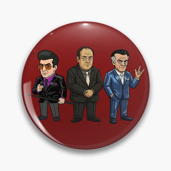 Item preview, The Sopranos Family Cuties - FRIENDS OF OURS designed and sold by CleverCulture.