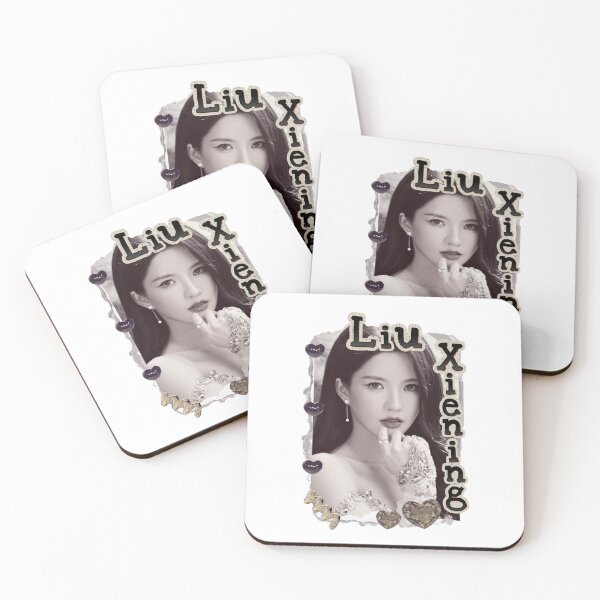 Item preview, Liu Xiening (刘些宁)) Chinese Actress Art Chinese Celebrity Illustration Scrapbook Collage Cozy Y2K Vintage Design designed and sold by HELL0WBELLO.