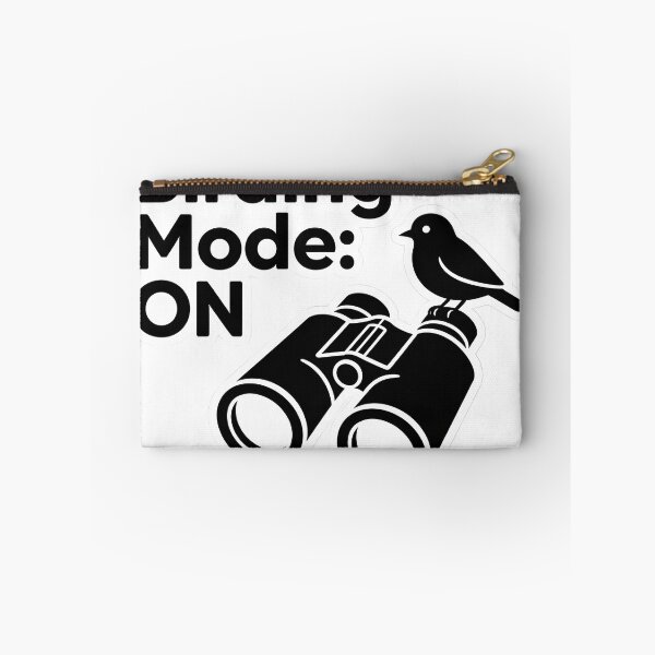 Item preview, Birding Mode ON Minimal Binoculars Icon – Birdwatching Sticker & T-Shirt designed and sold by NatureNookTees.